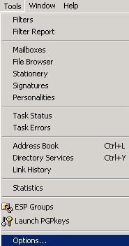 immagine: impostazione dell'autenticazione SMTP